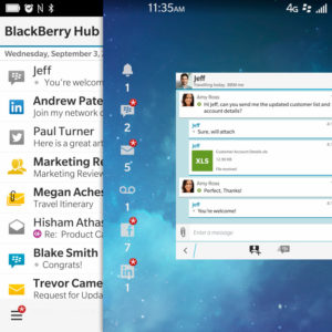 BlackBerry Hub 01