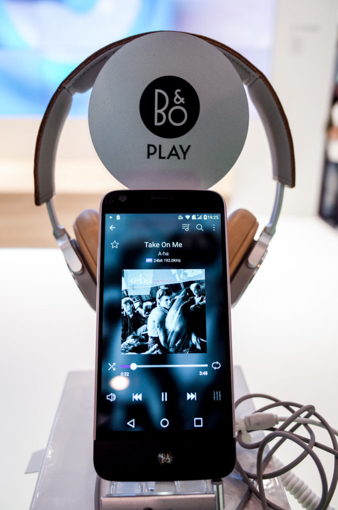 LG G5 avec module Hi-Fi Bang & Olufsen