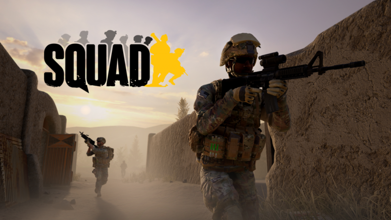 Squad Main Logo Title