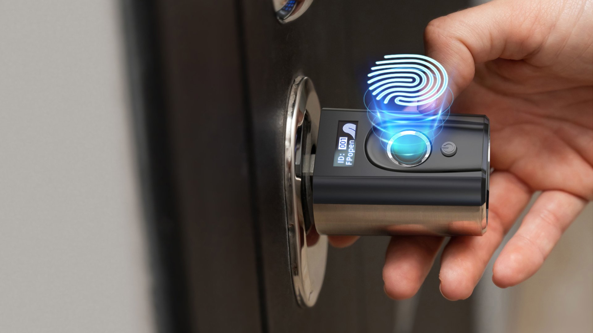 Test De La Serrure Welock Smart Lock Touch Empreinte Digitale